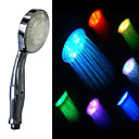 Contemporary 7 Colors Changing LED Handle Shower Head(Chrome Finish)