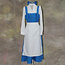 La Bella e la Bestia Belle cameriera Suit Costume di Halloween (2 Pezzi)