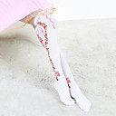 Fleur Rouge Blanc Coton Lolita Pays Bas