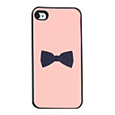 Flash Design Bowknot Pattern Hard Case for iPhone 4/4S