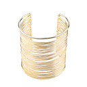 Gold Plated Coiling Shaped Alloy Bracelet