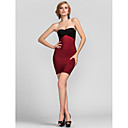 Sheath/Column Strapless|Sweetheart Short/Mini Rayon Bandage Dress