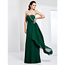Sheath/Column Sweetheart Floor-length Chiffon Evening Dress