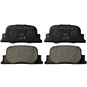Rear Ceramic Brake Pad Set for Toyota Camry, Scion Tc, Lexus ES300(4 Pieces)