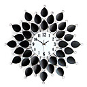 26.5" Modern Crystal Metal Wall Clock