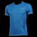 Men's Outdoor Honeycomb Print Quick-dry Sport T-shirt