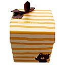 Bella Stripe Gift Box Con Nastro bowknot