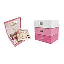 Multifunction Leatherette Shape Makeup Box