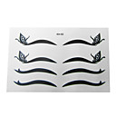 4 coppie di Charme Cat Eye Eyeliner Adesivi