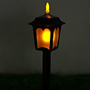 0.18W Yellow Rechargeable Plastic LED Solar Garden Light