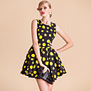 ts vendimia vestido de fiesta lunar chica rockabilly