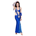 Spandex dancewear com Gems Outfits Dança do Ventre para senhoras mais cores