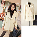 Lã mulheres Blends Trench Coat
