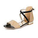Patent Leather Low Heel Sandals With Buckle Party / Evening Shoes (More Colors)