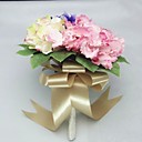 Round Shape Satin Wedding Bridal Bouquet