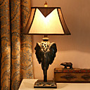 40W artistieke tafel licht met stoffen kap en Elephant Head kandelaar