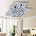 12W LED Ceiling Light with Square Plate in Crystal Beaded Design