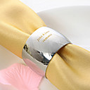Personalized Circle Stainless Steel Napkin Ring