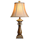 60W Chic Modern Table licht met stoffen kap en Resin kandelaar