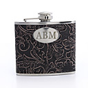 Gepersonaliseerde Floral Design 5-oz Flask