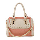 Women's Stylish Print Chain PU Satchel(26*24*11cm)