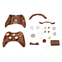 Vervanging Controller Case Shell voor XBOX 360 (Houten kleur)