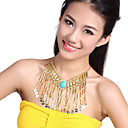 Performance Dancewear Tassels Design Belly Dance Necklace For Ladies