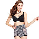 Chinlon With Printing High Waist Shapewear Brief