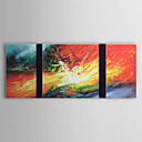 Hand Painted Oil Painting Abstract Set of 3 1303-AB0398