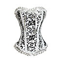 Polyester Strapless Front Busk Closure Corsets Wedding Shapewear
