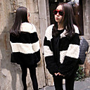 Women's Fleece Stripe Jacket