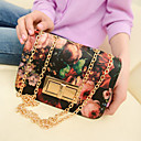 vendimia de la mujer flor crossbody cadena (patrón aleatorio pintura y color)