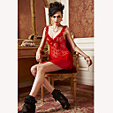 Rood Sexy Dames Babydoll (Lengte: 70cm Buste :70-100cm)