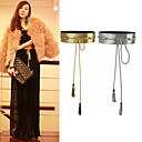 Femmes Tassel Belt Fashion Bow