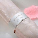 Personalized Simple Sliver Plated Napkin Ring