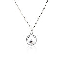 Vrouwen Cirque Diamond 925 Pure zilveren hanger (excl. ketting)
