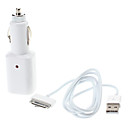 2in Autolader voor iPad, iPhone 4/4S met 12v Socket DC / DC 2100 mA