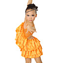 Spandex Vêtements performance et de robe de danse latine satin pour les enfants