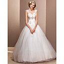 Ball Gown Sweetheart Tulle Floor-length Wedding Dress