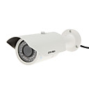 2,0 mégapixels Caméra IP étanche, 4-9 mm Objectif varifocale, vision nocturne IR 30m