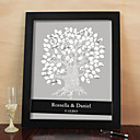 quadro de assinatura personalizada - árvore de amor (inclui moldura)