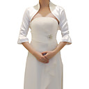 Elegante Meia Manga cetim Enrole noite / casamento / Jacket (mais cores)