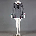 Cosplay inspirada por uniformes Hiiro no Kakera 3 tamaki meninas Kasuga escolares de inverno (cinza ver.)