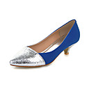 Elegantes de couro baixa Heel Bombas com Split conjuntas partido / Evening Shoes (mais cores)