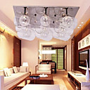 180W Light Contemporary montaje empotrado con 9 luces y sombra Globo de cristal