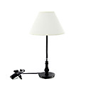 40W Modern Table Lamp with White Shade