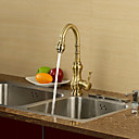 Antike inspirierten Küche Wasserhahn - antike Bronze-Finish