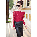 ZHI YUAN Sexy Off The Shoulder Lace Shirt(More Colors)