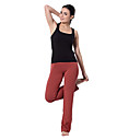 Backless Black Vesten & Red Pants Yoga Suits