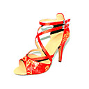 Satin latine / Ballroom personnalisés Femmes Chaussures de danse